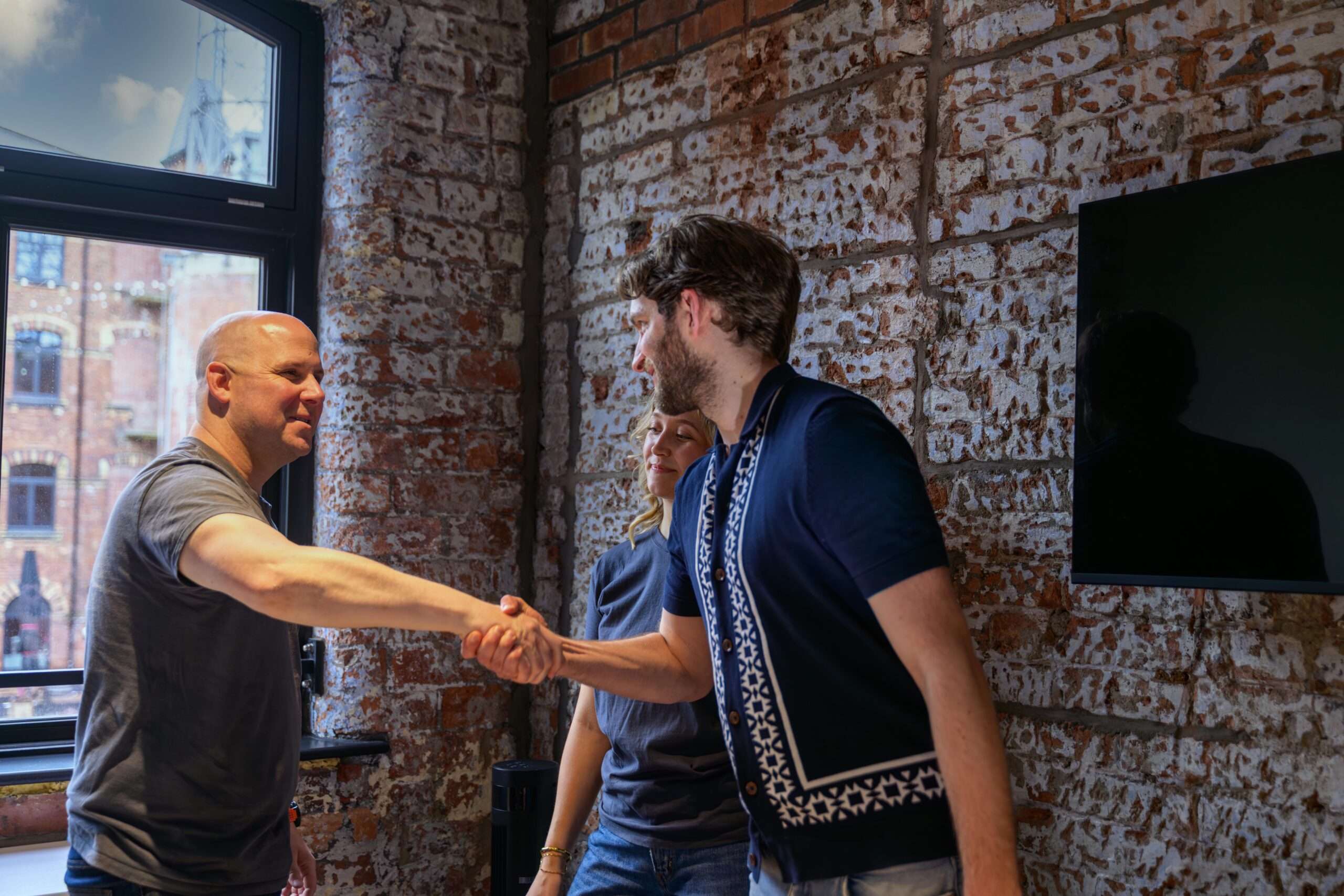 Mark meeting new Website Client